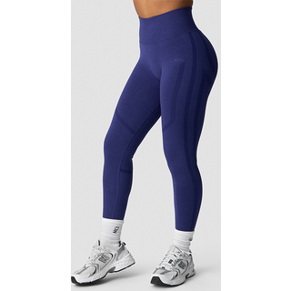 Rush Seamless Tights Dark Slate Blue Melange