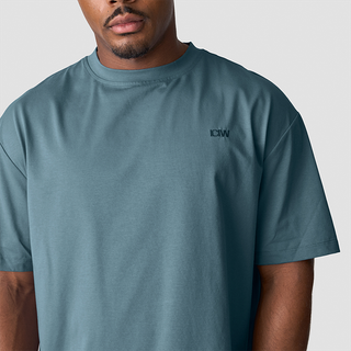 Everyday Relaxed T-shirt Men Steel Blue