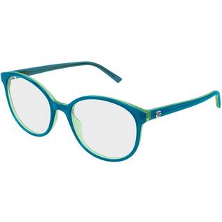 Gucci Kvinde Gucci GG1996O 004 Optiske stel Acetat Blå Transparent Rund