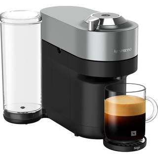 Nespresso Vertuo POP+ Deluxe kapselmaskine by Sage, titanium