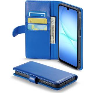 Mobique Ægte Læderetui Samsung Galaxy A17 Blå