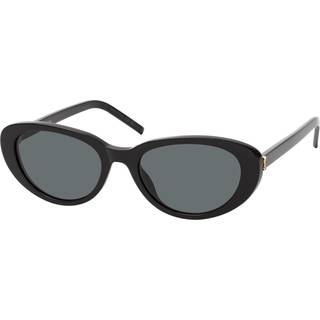 SAINT LAURENT Kvinde SL M154 001 Solbriller Acetat Sort Sort Rund