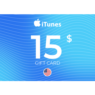 Apple iTunes Gift Card 15 USD Key - NORTH AMERICA