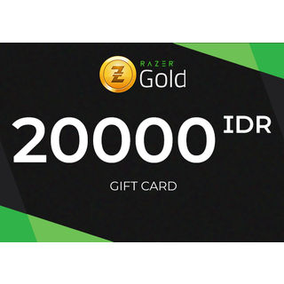 Razer Gold Gift Card 20000 IDR Key - ASIA