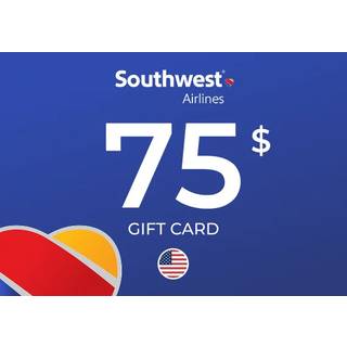 Southwest Airlines Gift Card 75 USD Key - UNITED STATES