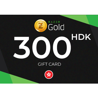 Razer Gold Gift Card 300 HKD Key - HONG KONG