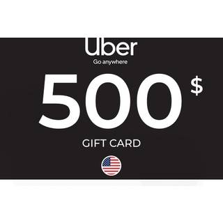 Uber Gift Card 500 USD Key - UNITED STATES