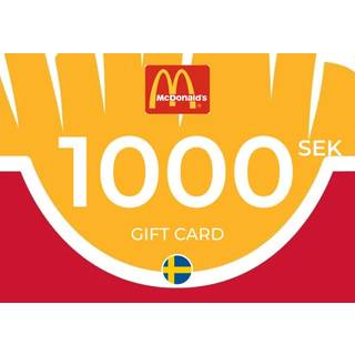 McDonald's Gift Card 1000 SEK Key - SWEDEN