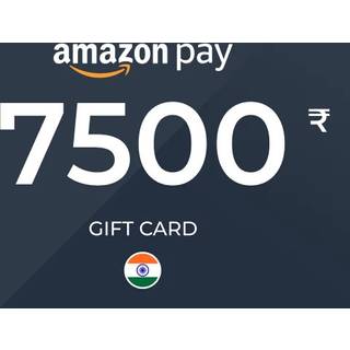 Amazon Pay Gift Card INR 7500 Key - INDIA