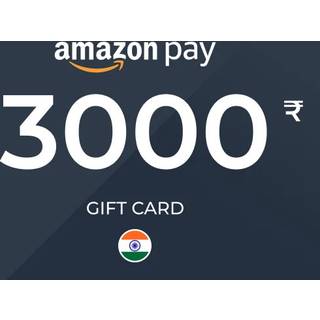 Amazon Pay Gift Card INR 3000 Key - INDIA