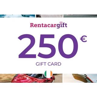 RentacarGift Gift Card 250 EUR Key - IRELAND