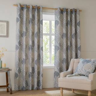 Wylder Wylder Ophelia Floral Jacquard Eyelet Curtains