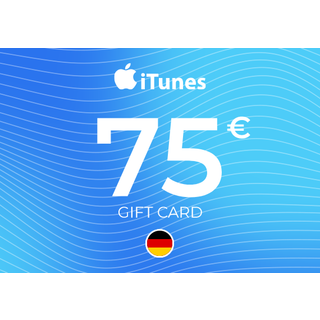 Apple iTunes Gift Card 75 EUR Key - GERMANY