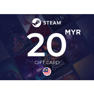 Steam Wallet Gift Card 20 MYR Key - MALAYSIA