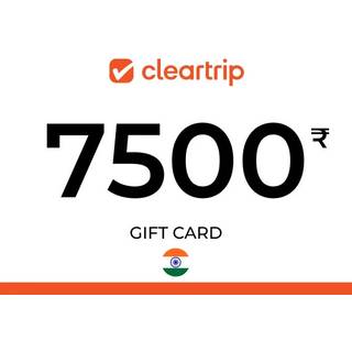 Cleartrip Gift Card 7500 INR Key - INDIA