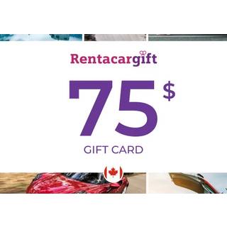 RentacarGift Gift Card 75 CAD Key - CANADA