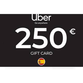 Uber Gift Card 250 EUR Key - SPAIN