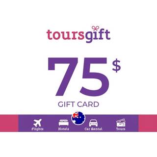 ToursGift Gift Card 75 AUD Key - AUSTRALIA