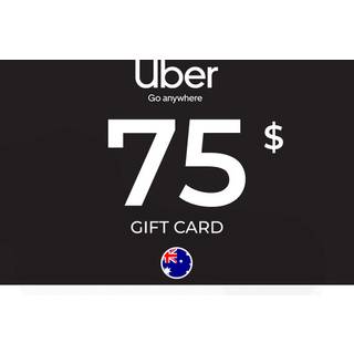 Uber Rides Gift Card 75 AUD Key - AUSTRALIA