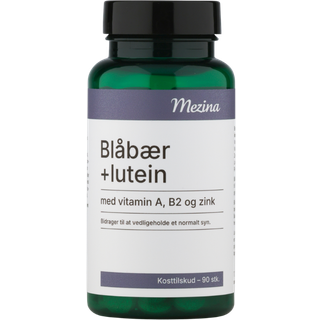 Mezina Blåbær og Lutein | 90 TAB