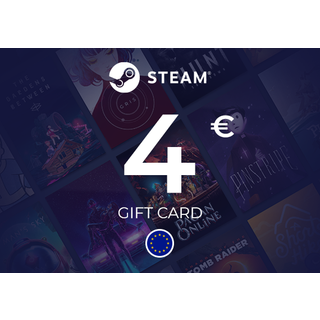 Steam Wallet Gift Card 4 EUR Key - EU