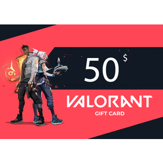 VALORANT Gift Card 50 USD Key - LATIN AMERICA
