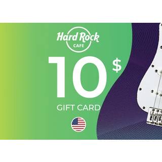 Hard Rock Cafe Gift Card 10 USD Key - UNITED STATES