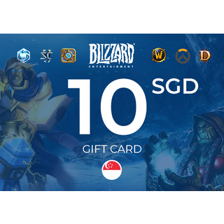 Blizzard Gift Card 10 SGD Battle.net Key - SINGAPORE