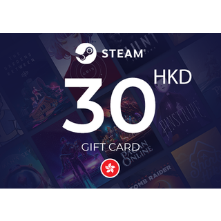 Steam Wallet Gift Card 30 HKD Key - HONG KONG