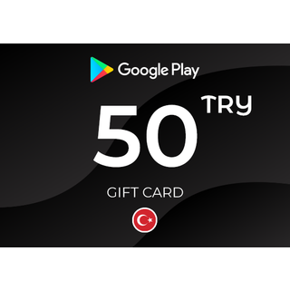 Google Play Gift Card 50 TRY Key - TURKEY
