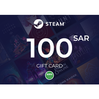 Steam Wallet Gift Card 100 SAR Key - SAUDI ARABIA