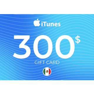 Apple iTunes Gift Card 300 MXN Key - MEXICO