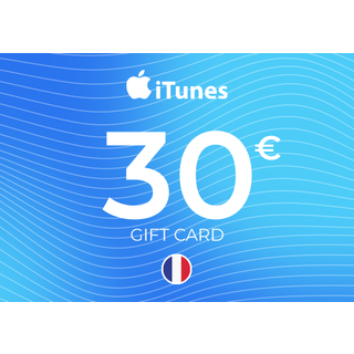 Apple iTunes Gift Card 30 EUR Key - FRANCE