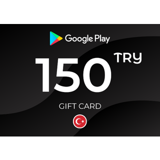 Google Play Gift Card 150 TRY Key - TURKEY