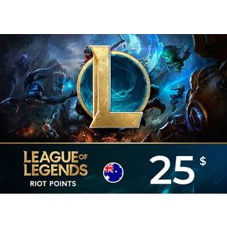League of Legends Gift Card 25 AUD Key - AUSTRALIA