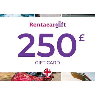RentacarGift Gift Card 250 GBP Key - UNITED KINGDOM