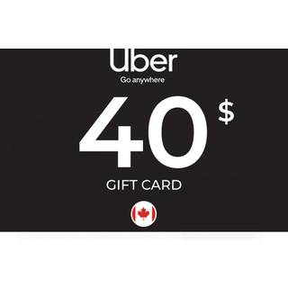 Uber Rides Gift Card 40 CAD Key - CANADA