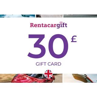 RentacarGift Gift Card 30 GBP Key - UNITED KINGDOM