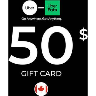Uber Eats Gift Card 50 CAD Key - CANADA