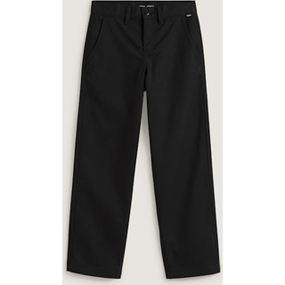 Vans - Kids Authentic Chino Loose Trousers (8-14 Years), Black, Size: 30 - Black - 30