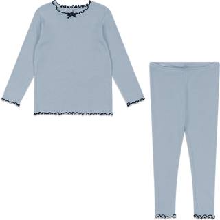 Konges Sløjd Rivi Rib Set Ocs Blue Fog Blue Fog 12 months  Blå  12 måneder  mand