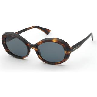 Nina Ricci Kvinde SNR459 0829 Solbriller Acetat Havana Røg Geometrisk Normal