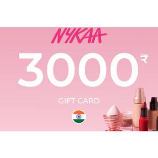 Nykaa Gift Card 3000 INR Key - INDIA