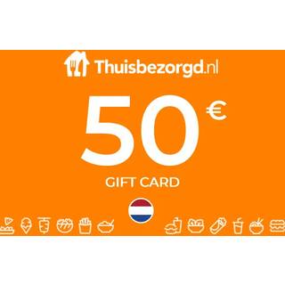 Thuisbezorgd Gift Card 50 EUR Key - NETHERLANDS