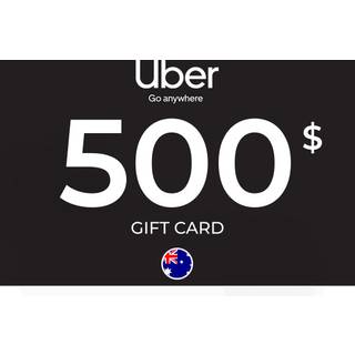 Uber Rides Gift Card 500 AUD Key - AUSTRALIA