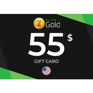 Razer Gold Gift Card 55 USD Key - UNITED STATES