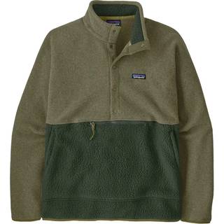 Patagonia Retro Pile 1/2 Snap Pullover Fleecesweatere Herrer størrelse XS farve olivengrøn