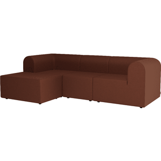 Montana Paradigm Modulsofa Tre-personers Sofa Med Puf Venstre - R346-Remix346