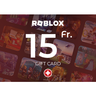 Roblox Card 15 CHF Key - SWITZERLAND