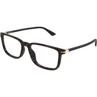 Montblanc Mand Montblanc MB0437O 007 Optiske stel Acetat Havana Transparent Firkantet
